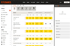 Fitzdares' live betting platform with real-time odds and in-play sports events.