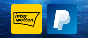 Interwetten und PayPal logos