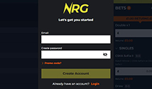 Log in to your NRG account