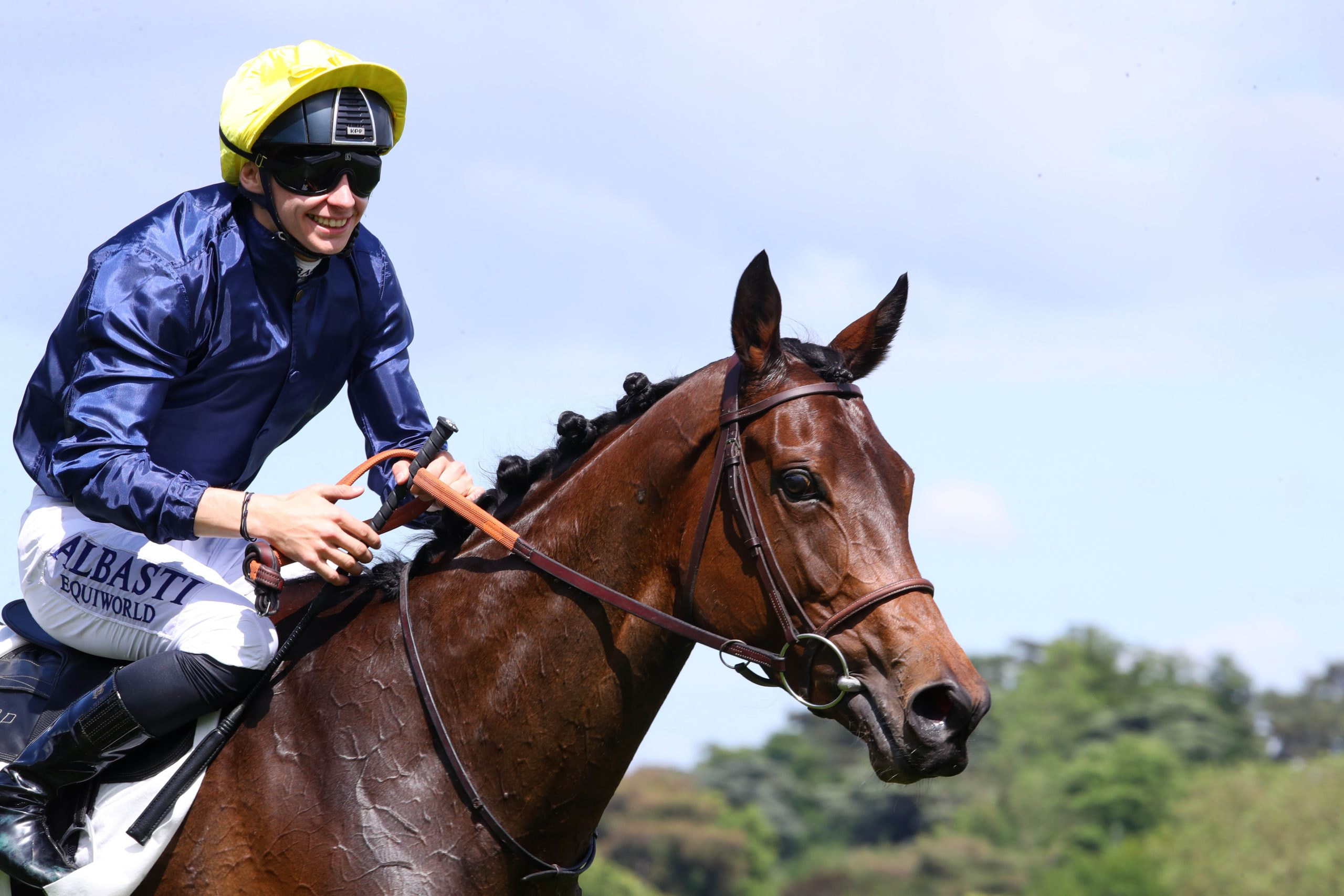 Mqse De Sévigné and rider Alexis Pouchin. 